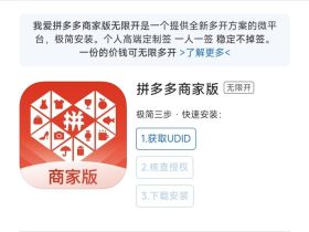 苹果手机拼多多商家版分身多开，应用双开软件的方法