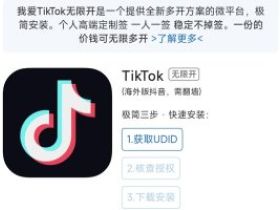 苹果手机抖音TikTok分身多开的方法，抖音国际版下载安装