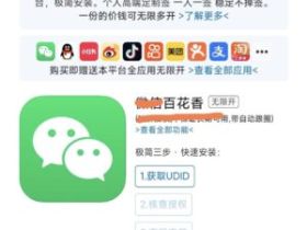 苹果微信UDID定制双开,IOS软件APP分身多开介绍与方法