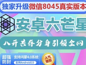安卓六芒星授权激活码，黄白助手插件最新版下载