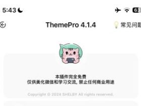 ThemePro微信宝盒之门美化插件，让你的微信主题更好看更顺手